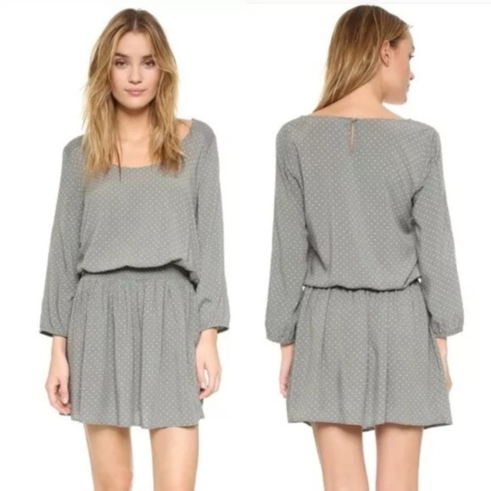 Soft Joie‎ Zandi Gray Moon and Stars Printed Dress